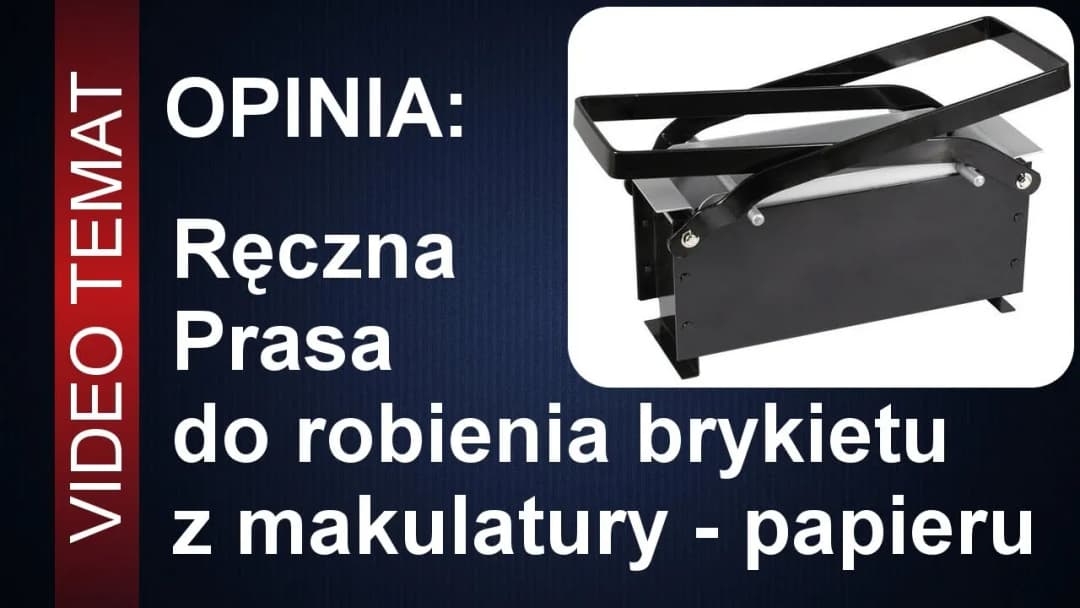 Jak zrobić brykiet z makulatury – tanio i ekologicznie w domu
